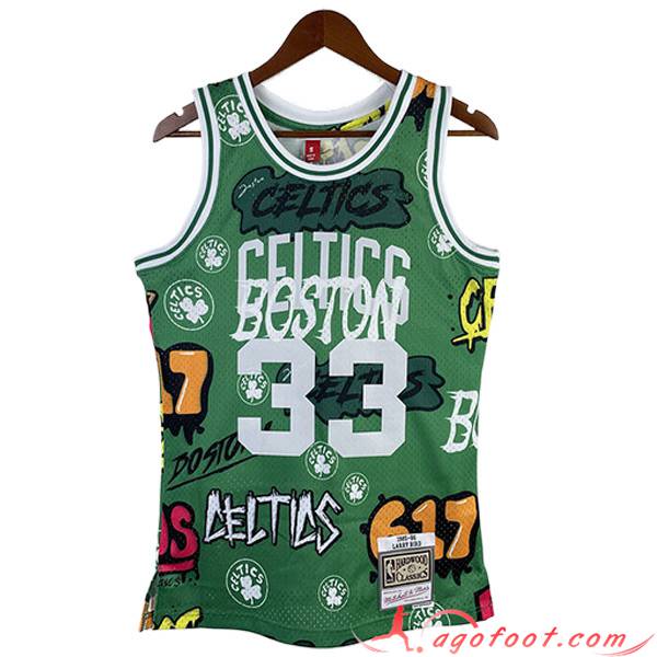 Maillot Boston Celtics (BIRD #33) 2023/24 Vert