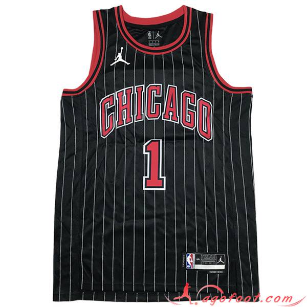 Maillot Chicago Bulls (ROSE #1) 2023/24 Noir