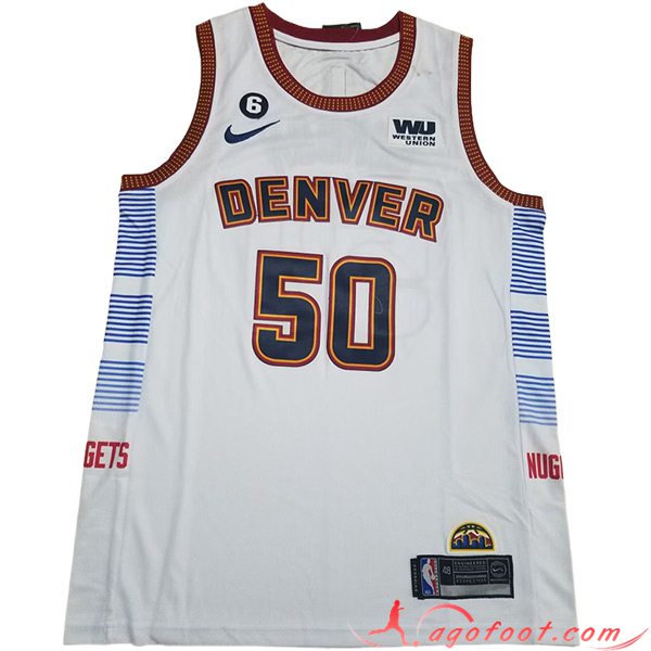 Maillot Denver Nuggets (GORDON #50) 2023/24 Blanc