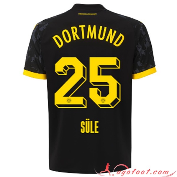 Maillot de Foot Dortmund BVB (SÜLE #25) 2023/2024 Exterieur