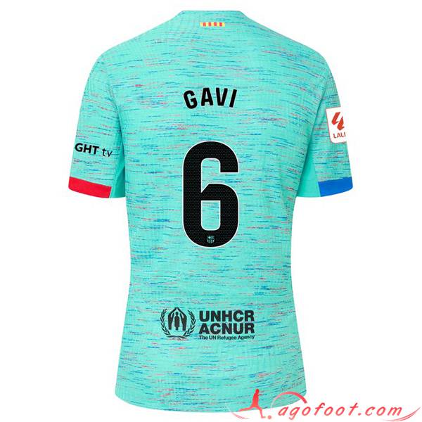 Maillot de Foot Barcelona (GAVI #6) 2023/2024 Third