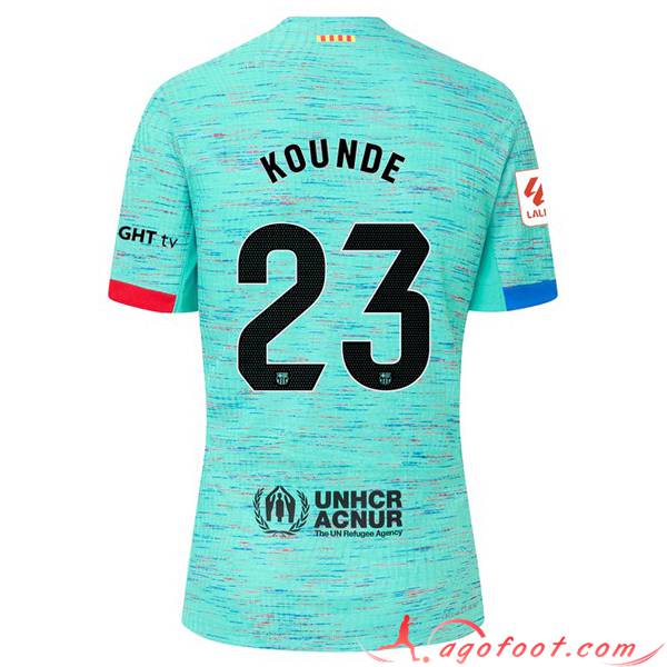 Maillot de Foot Barcelona (KOUNDE #23) 2023/2024 Third