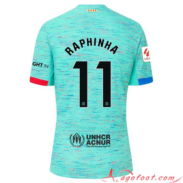 Maillot de Foot Barcelona (RAPHINHA #11) 2023/2024 Third