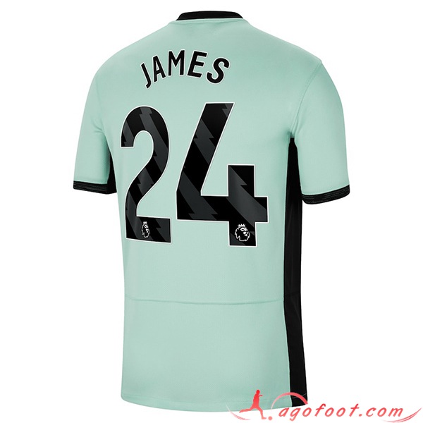 Maillot de Foot Chelsea (JAMES #24) 2023/2024 Third