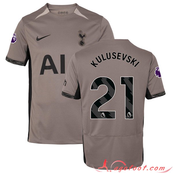 Maillot de Foot Tottenham Hotspur (KULUSEVSKI #21) 2023/2024 Third