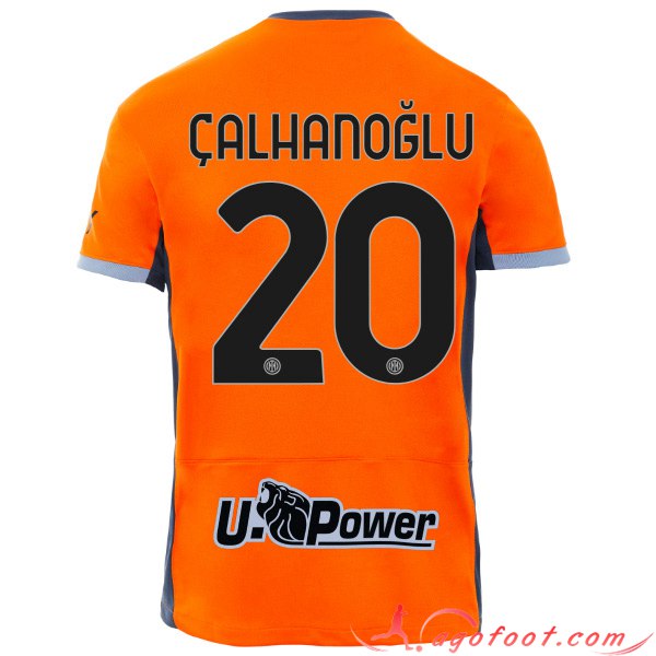Maillot de Foot Inter Milan (CALHANOGLU #20) 2023/2024 Third