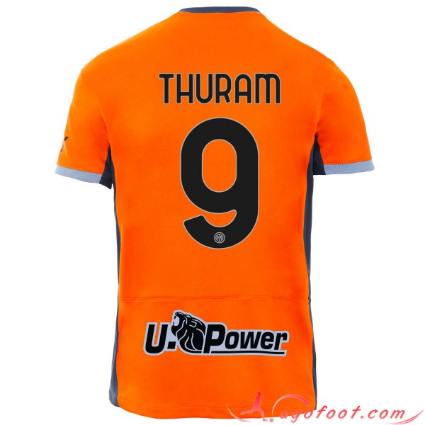 Maillot de Foot Inter Milan (THURAM #9) 2023/2024 Third