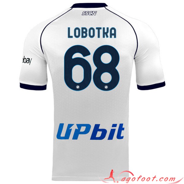 Maillot de Foot SSC Naples (LOBOTKA #68) 2023/2024 Exterieur