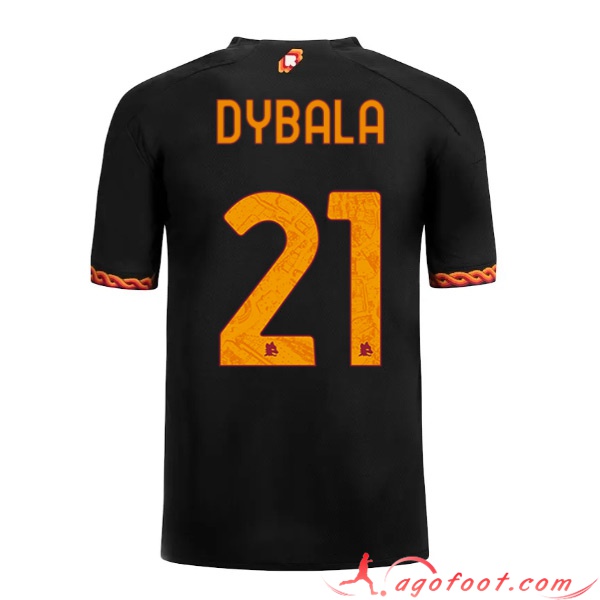 Maillot de Foot As Rome (DYBALA #21) 2023/2024 Third