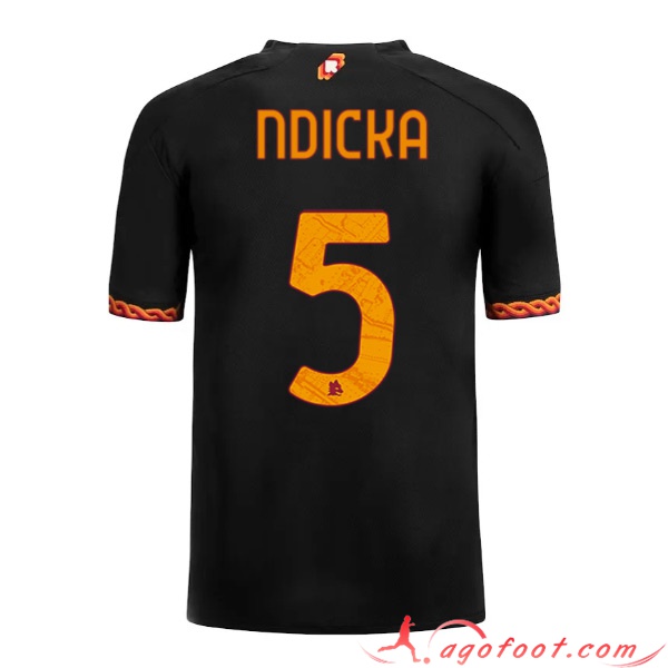 Maillot de Foot As Rome (NDICKA #5) 2023/2024 Third