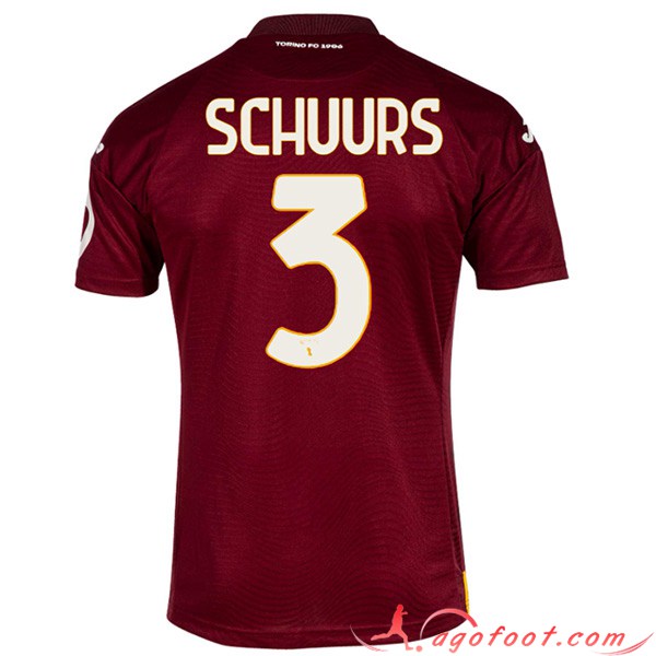 Maillot de Foot Torino (SCHUURS #3) 2023/2024 Domicile