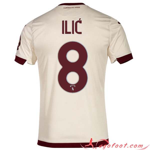 Maillot de Foot Torino (ILIC #8) 2023/2024 Exterieur