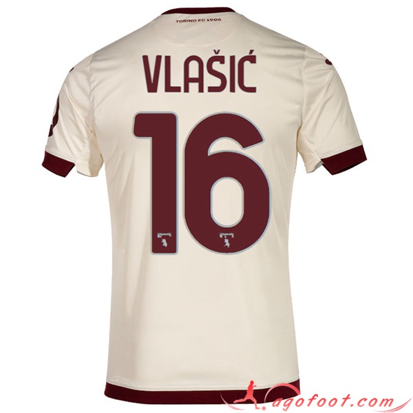Maillot de Foot Torino (VLASIC #16) 2023/2024 Exterieur