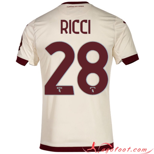 Maillot de Foot Torino (RICCI #28) 2023/2024 Exterieur