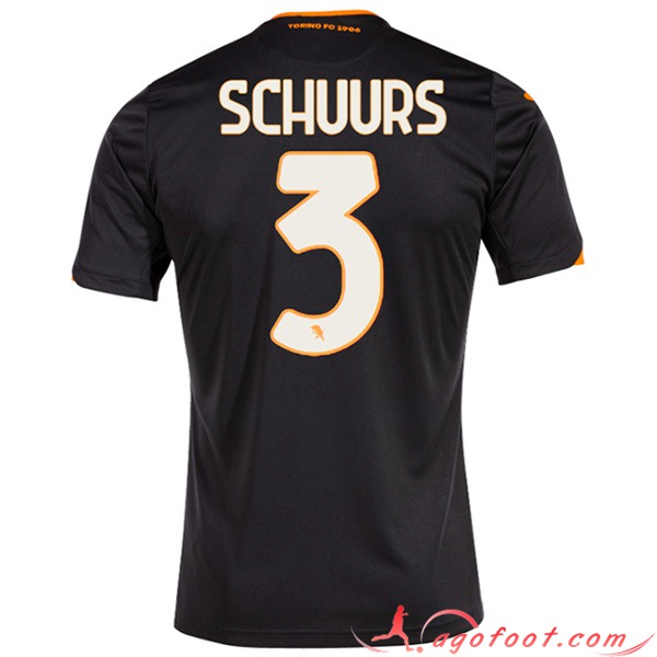Maillot de Foot Torino (SCHUURS #3) 2023/2024 Third