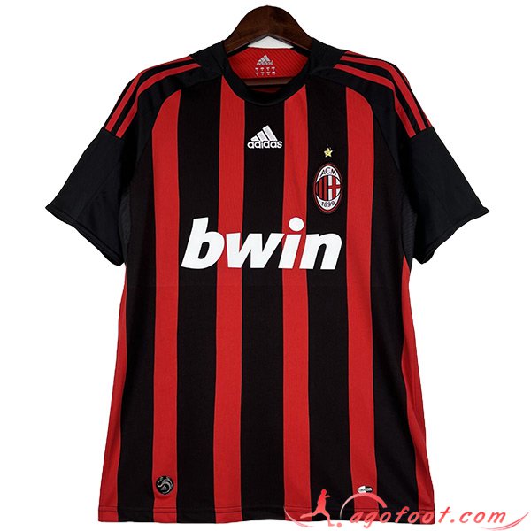 Maillot de Foot Milan AC Retro Domicile 2008/2009