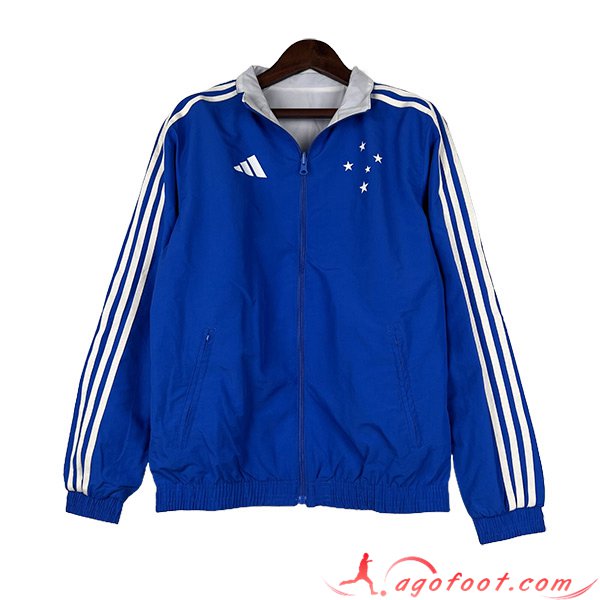 Coupe-Vent Cruzeiro EC Bleu 2023/2024