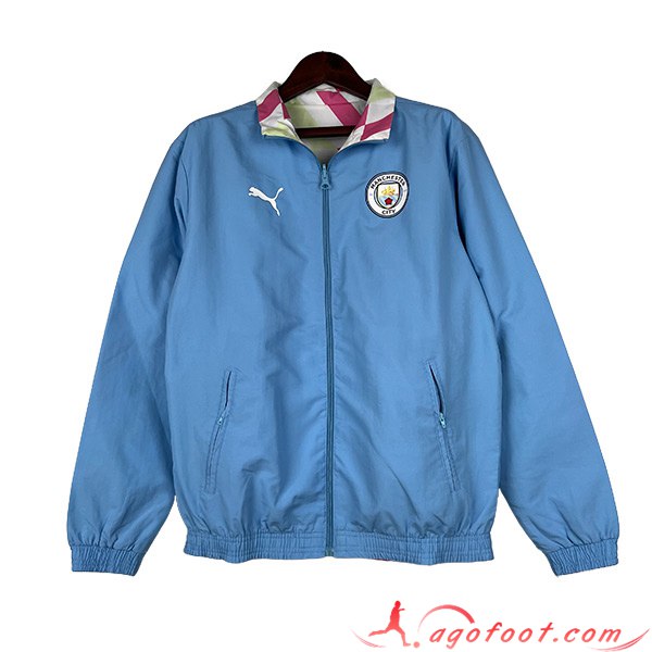 Coupe-Vent Manchester City Bleu Clair 2023/2024 -04