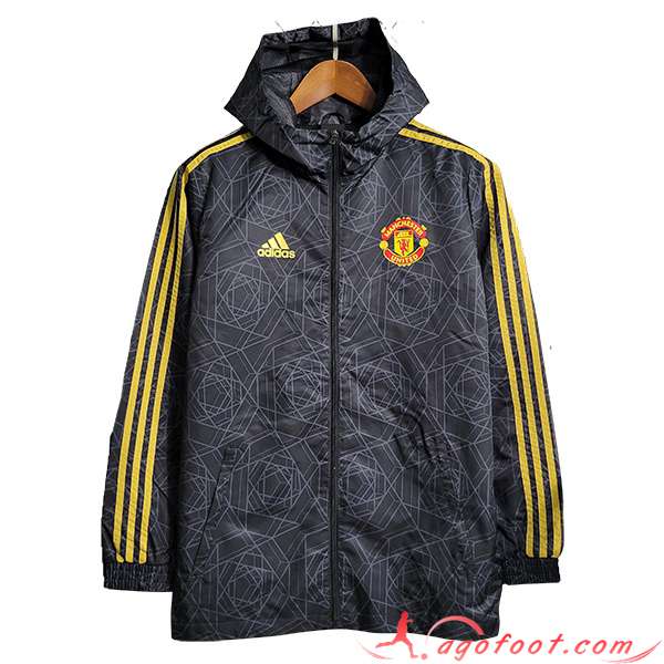 Coupe-Vent Manchester United Noir 2023/2024 -04