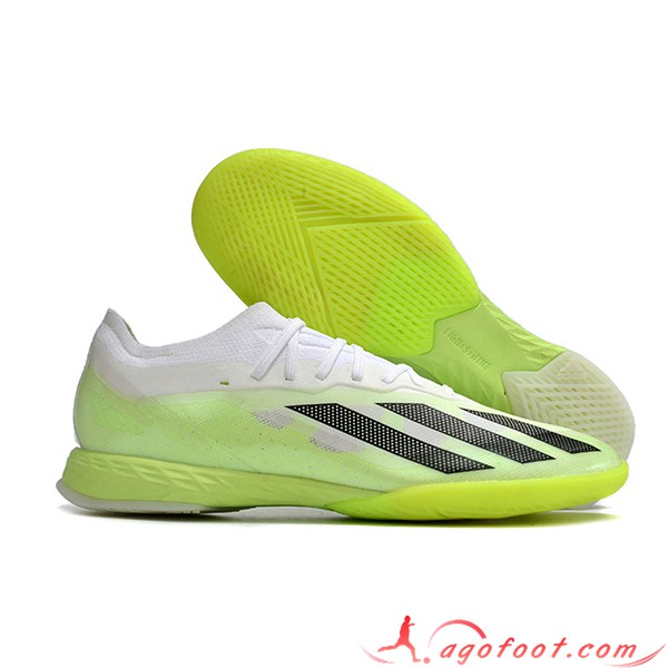 Adidas Chaussures de Foot X CRAZYFAST.1 IC BOOTS Vert