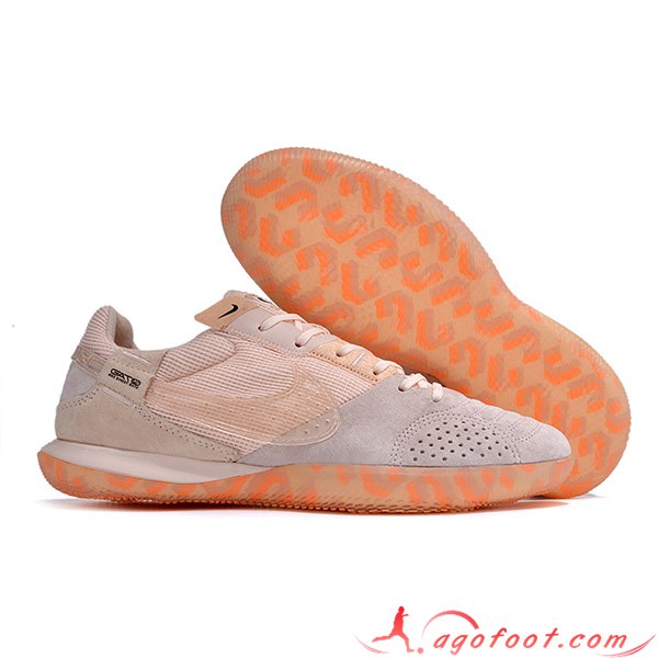 Nike Chaussures de Foot Streetgato Gris/Orange