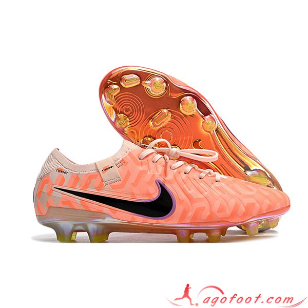 Nike Chaussures de Foot Tiempo Legend X Elite FG Orange