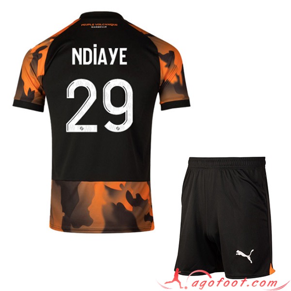Maillot de Foot Marseille (NDIAYE #29) Enfants 2023/2024 Third