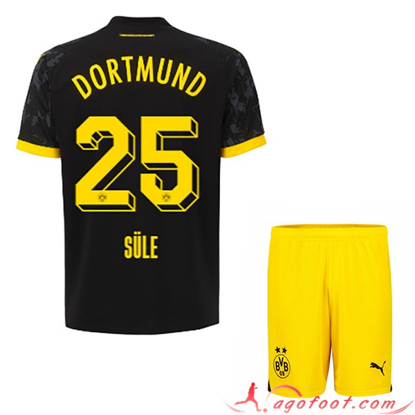 Maillot de Foot Dortmund BVB (SÜLE #25) Enfants 2023/2024 Exterieur