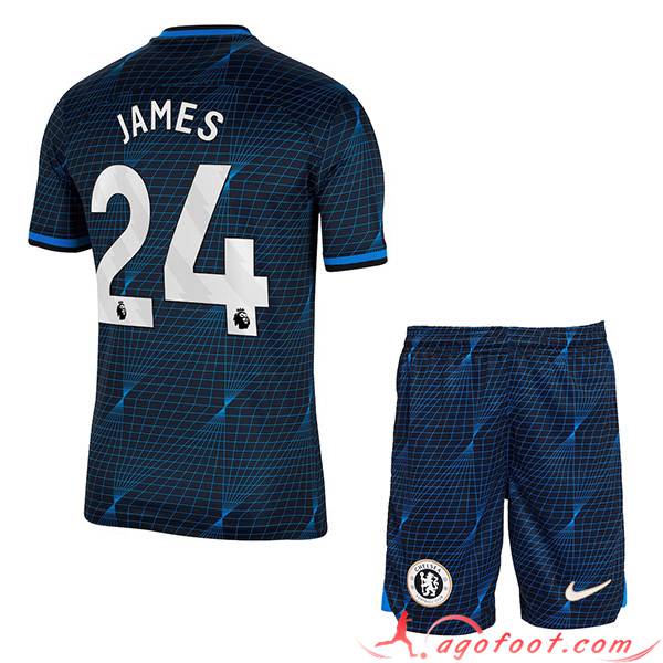Maillot de Foot Chelsea (JAMES #24) Enfants 2023/2024 Exterieur