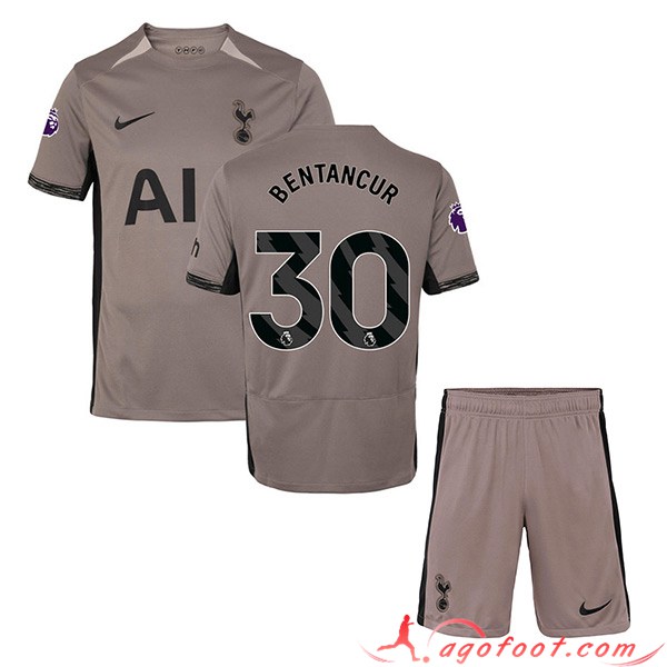 Maillot de Foot Tottenham Hotspur (BENTANCUR #30) Enfants 2023/2024 Third
