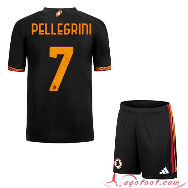 Maillot de Foot As Rome (PELLEGRINI #7) Enfants 2023/2024 Third