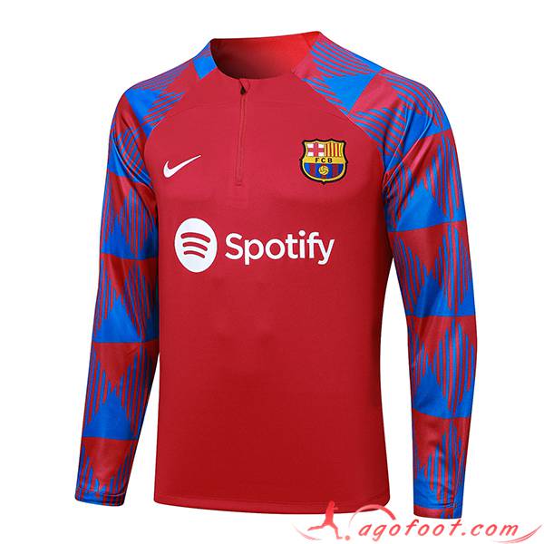 Sweatshirt Training FC Barcelone Rouge 2023/2024