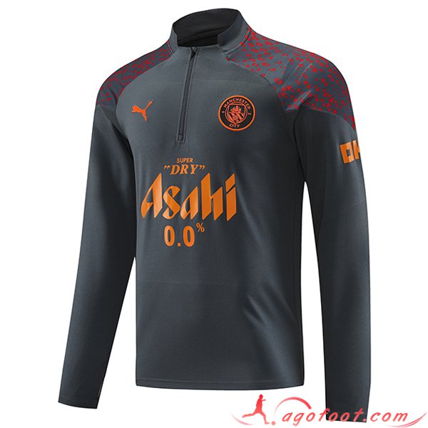 Sweatshirt Training Manchester City Gris 2023/2024 -02
