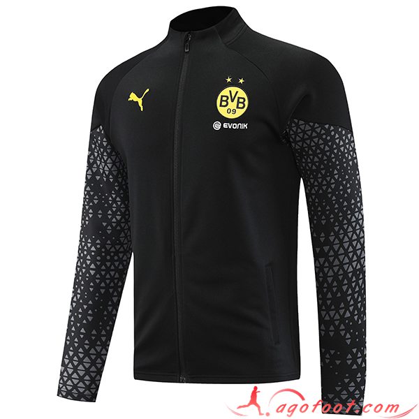 Veste Foot Dortmund Noir 2023/2024