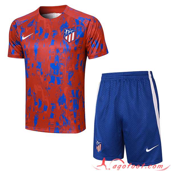 Ensemble Training T-Shirts + Shorts Atletico Madrid Gris 2023/2024