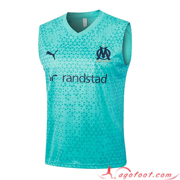 Training Debardeur Marseille Bleu Clair 2023/2024