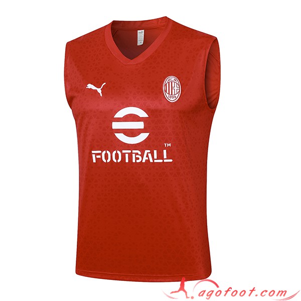 Training Debardeur Milan AC Rouge 2023/2024