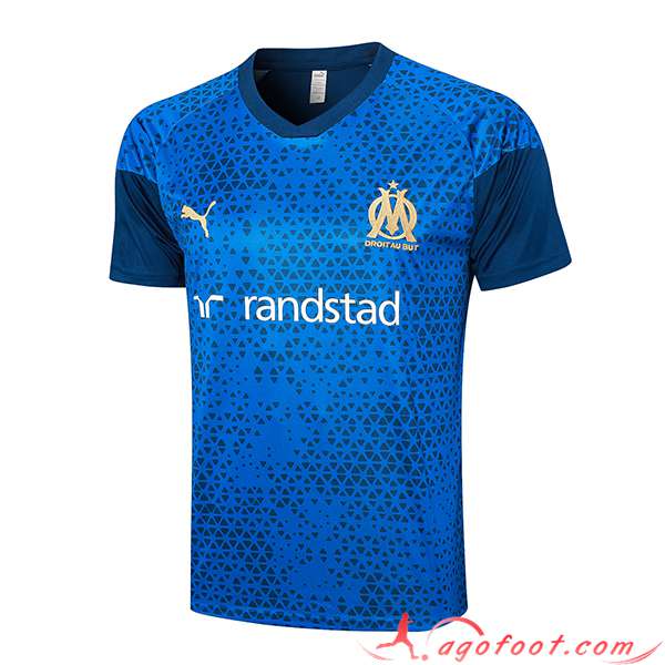 Training T-Shirts Marseille Bleu 2023/2024