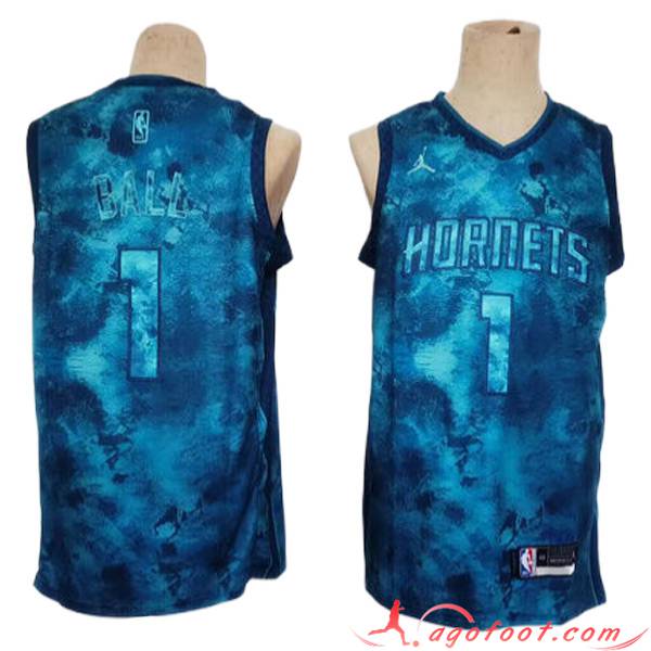 Maillot Charlotte Hornets (BALL #1) 2023/24 Bleu
