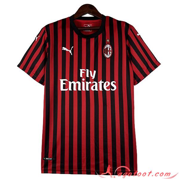 Maillot de Foot Milan AC Retro Domicile 2019/2020