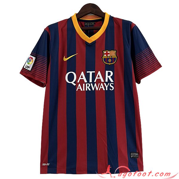 Maillot de Foot FC Barcelone Retro Domicile 2013/2014