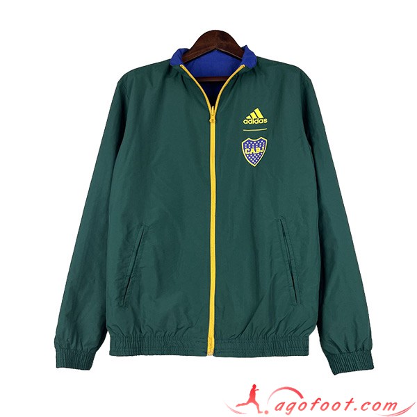 Coupe-Vent Boca Juniors Vert 2023/2024