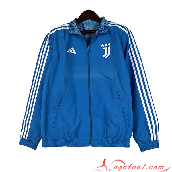 Coupe-Vent Juventus Bleu Clair 2023/2024