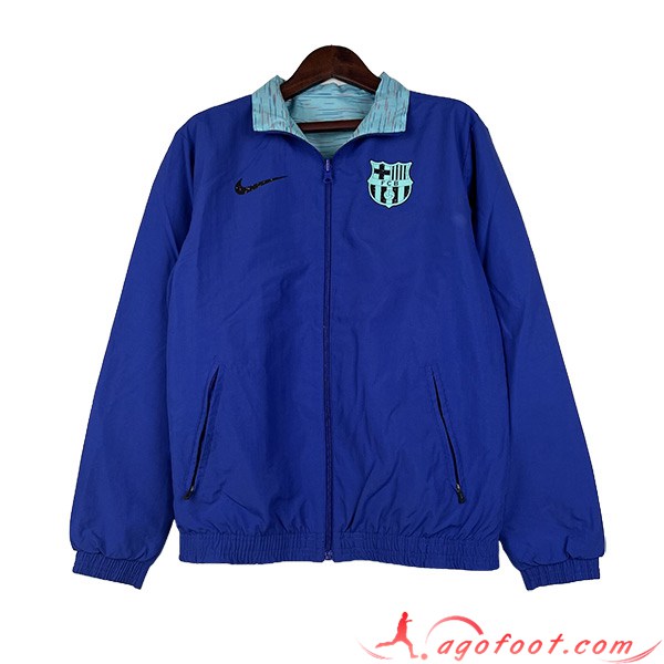 Coupe-Vent FC Barcelone Bleu 2023/2024