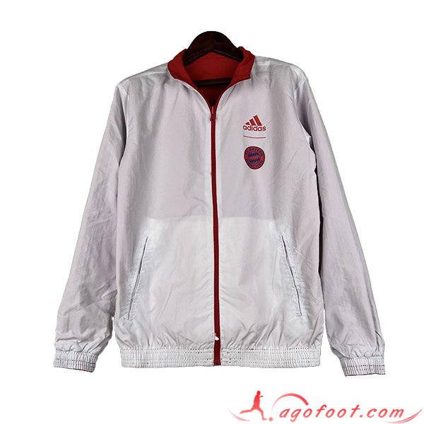 Coupe-Vent Bayern Munich Blanc 2023/2024