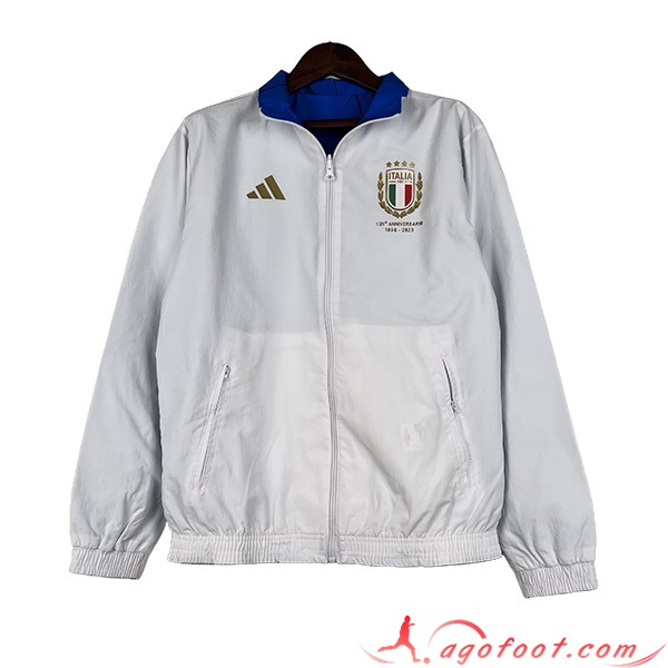 Coupe-Vent Italie Blanc 2023/2024 -02