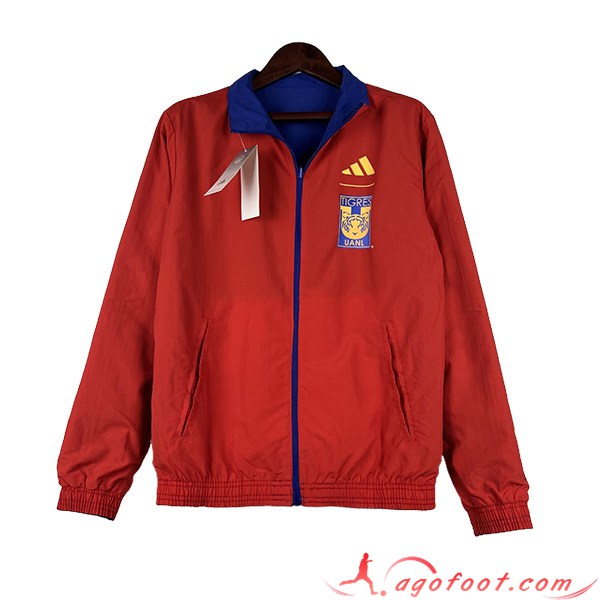 Coupe-Vent Tigres UANL Rouge 2023/2024