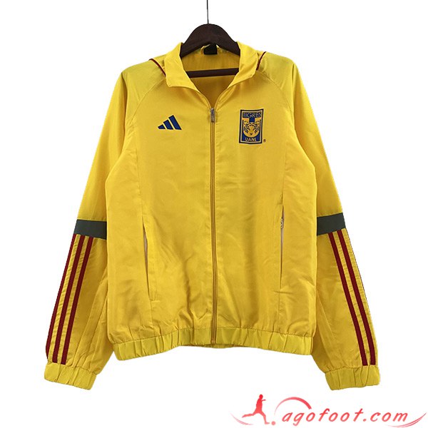 Coupe-Vent Tigres UANL Jaune 2023/2024