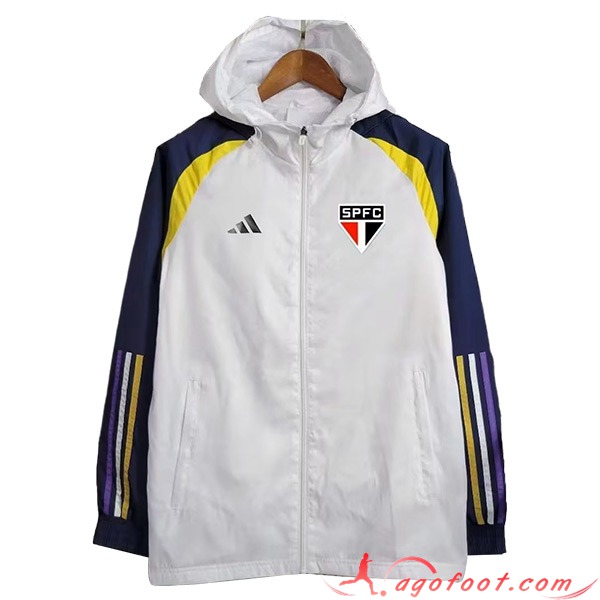 Coupe-Vent Sao Paulo FC Blanc 2023/2024