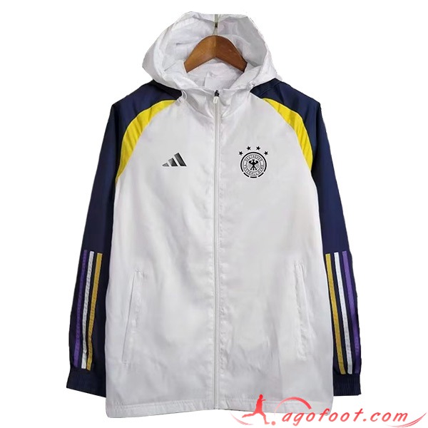 Coupe-Vent Allemagne Blanc 2023/2024 -04